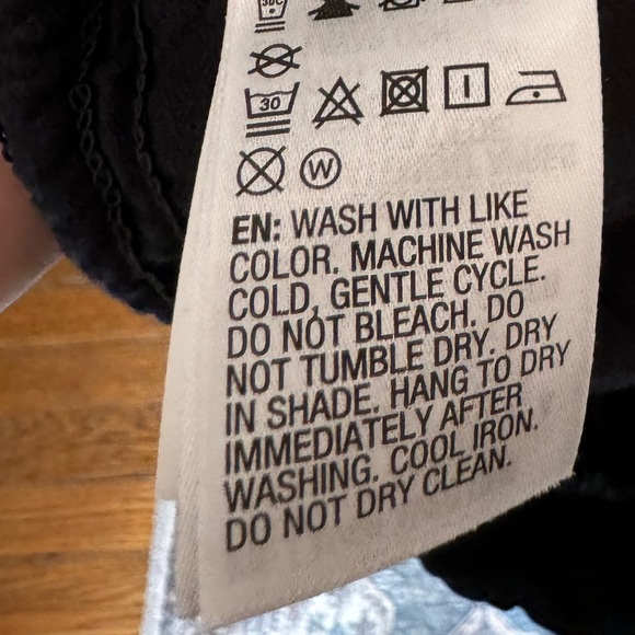 Roxy black rope drawstring surfer pants, size M - Picture 2 of 7